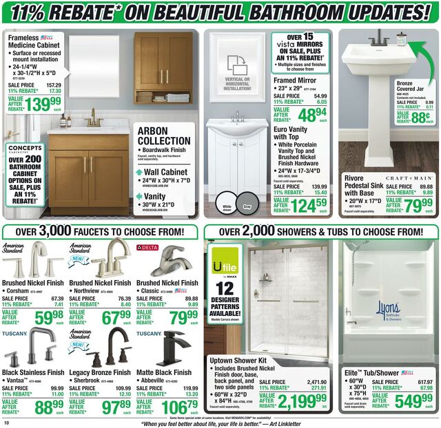 Catalogue Menards from 09/16/2026