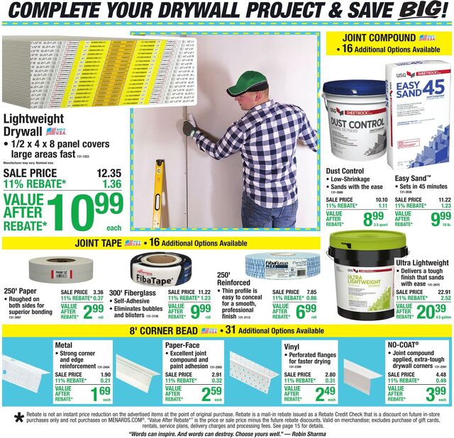 Catalogue Menards from 09/23/2026