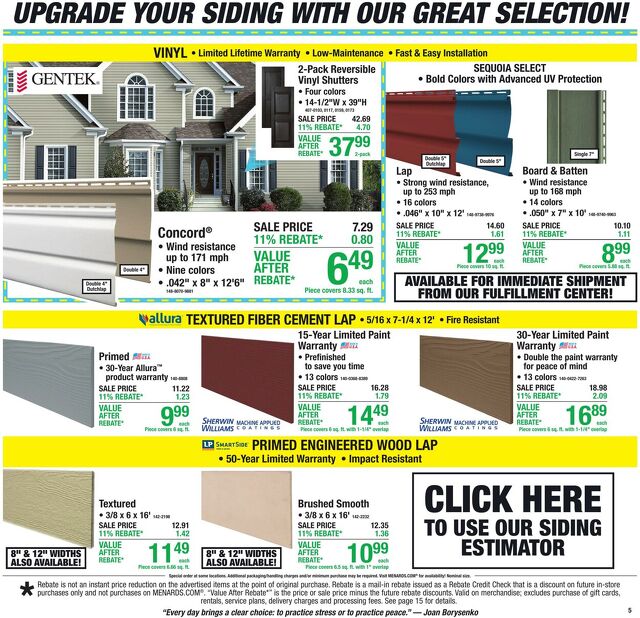 Catalogue Menards from 09/23/2026