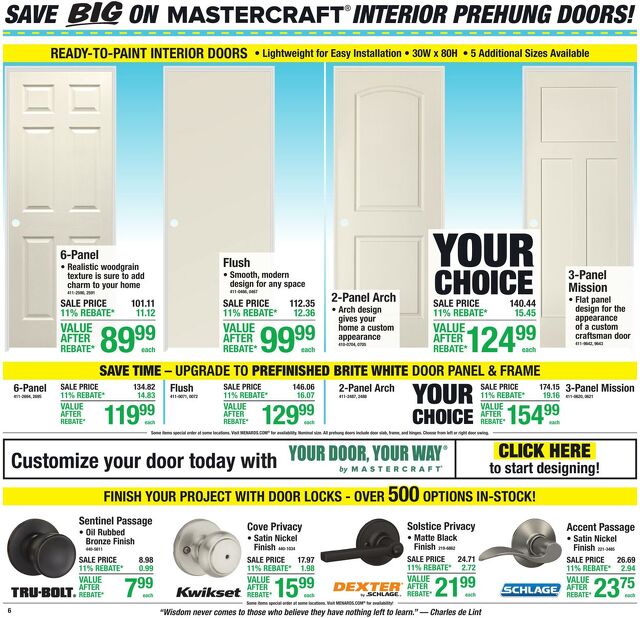 Catalogue Menards from 09/23/2026