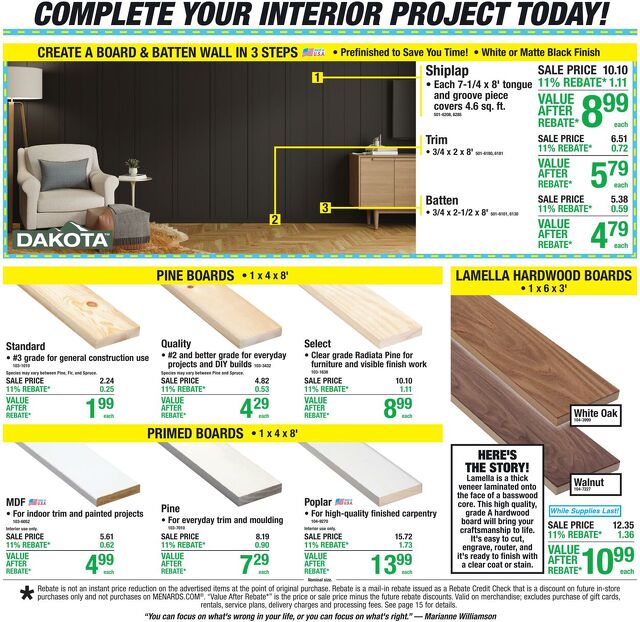 Catalogue Menards from 09/23/2026