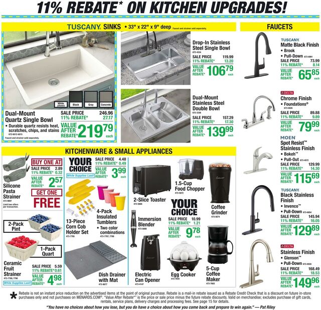Catalogue Menards from 09/23/2026