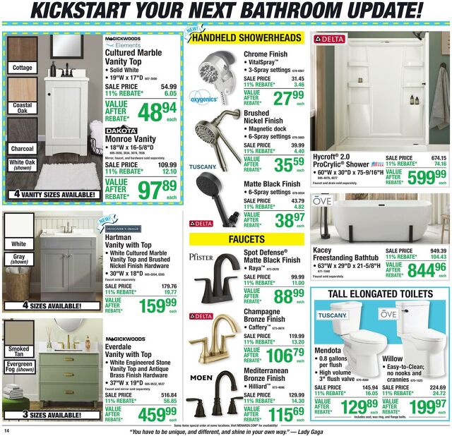 Catalogue Menards from 09/23/2026