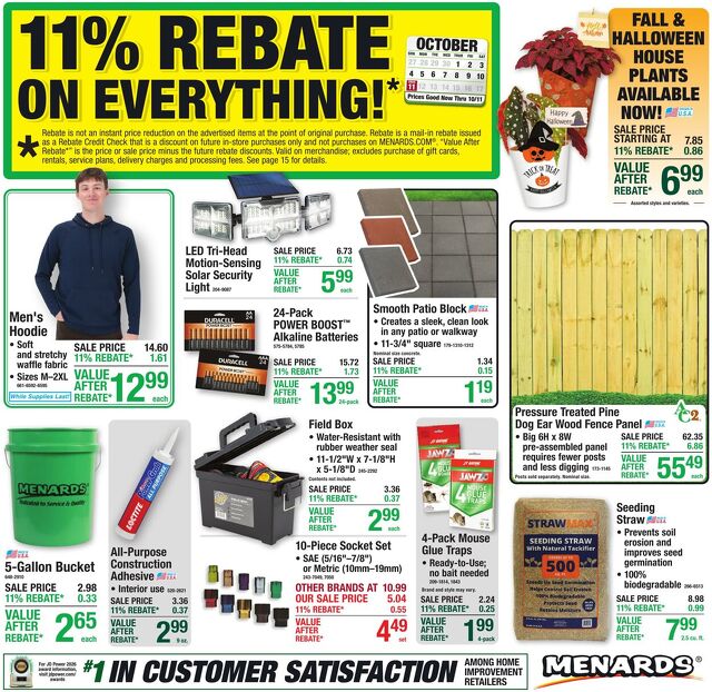 Catalogue Menards from 09/30/2026