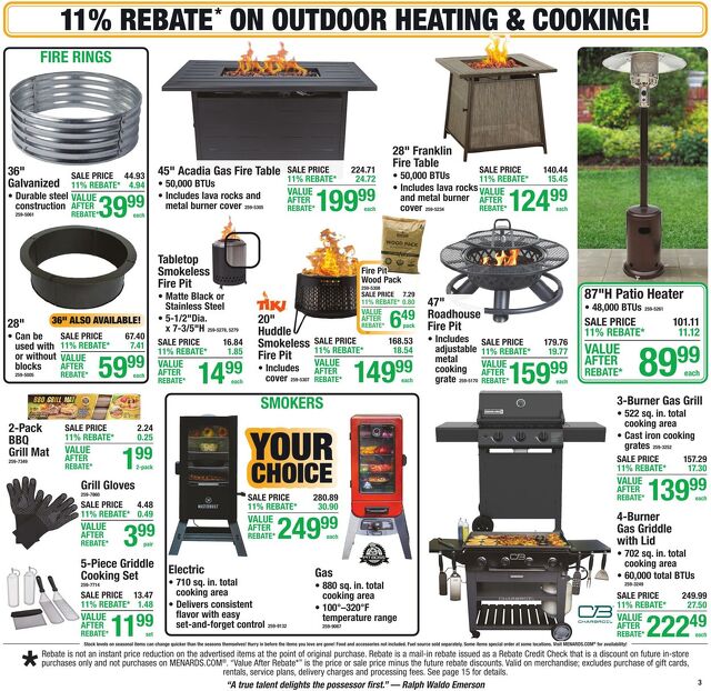 Catalogue Menards from 09/30/2026