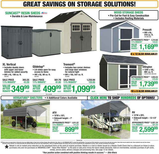 Catalogue Menards from 09/30/2026