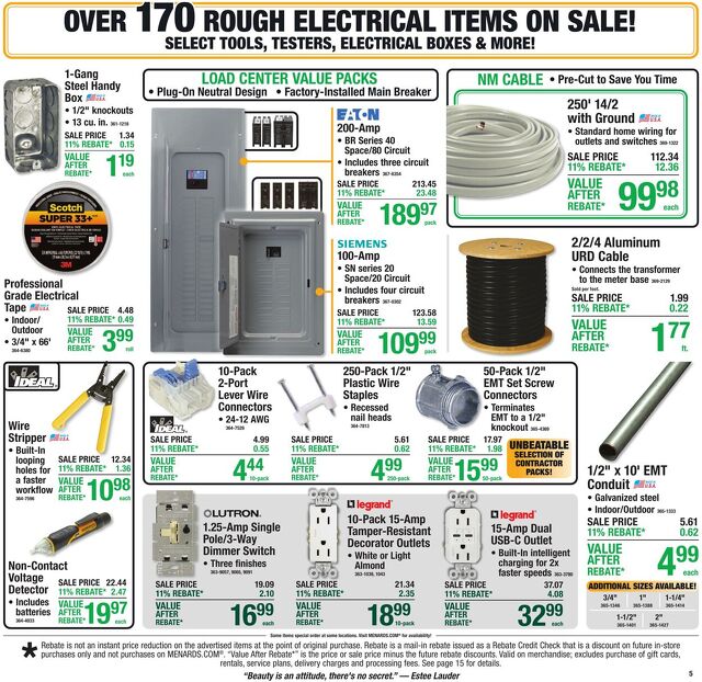 Catalogue Menards from 09/30/2026