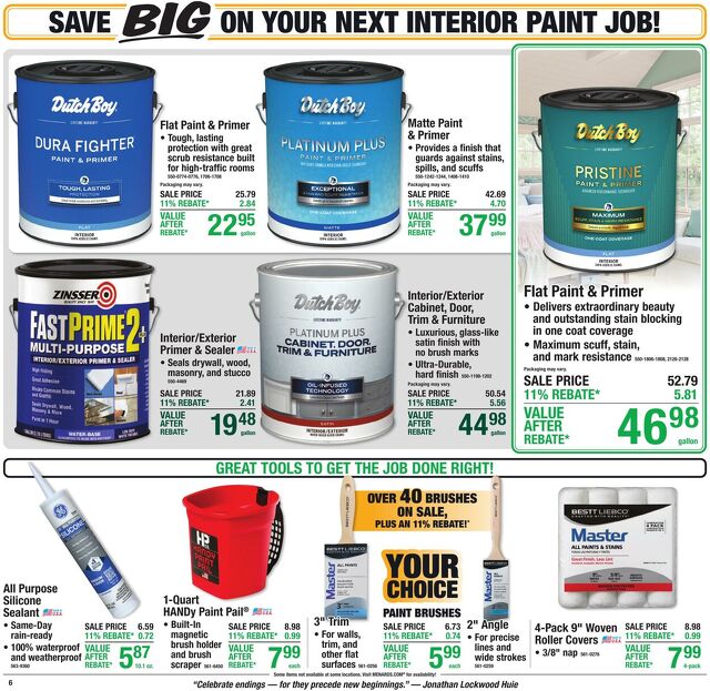 Catalogue Menards from 09/30/2026