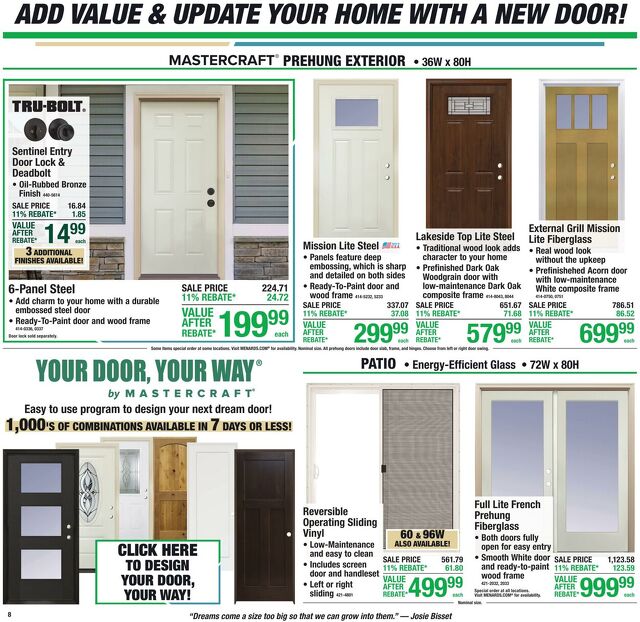 Catalogue Menards from 09/30/2026