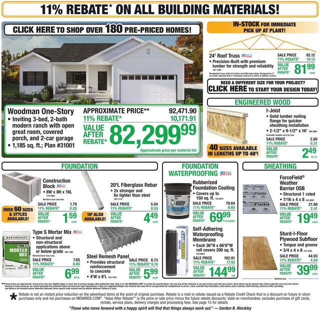 Catalogue Menards from 09/30/2026