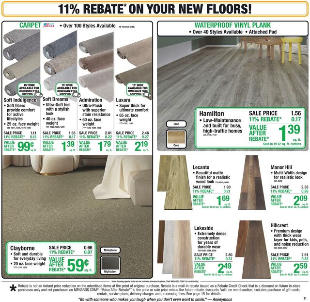 Catalogue Menards from 09/30/2026