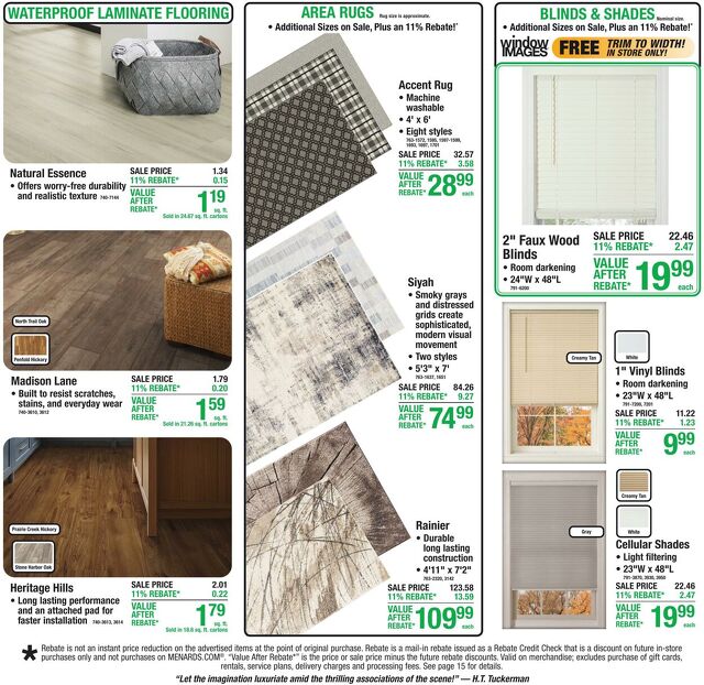 Catalogue Menards from 09/30/2026