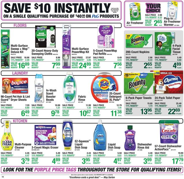 Catalogue Menards from 09/30/2026