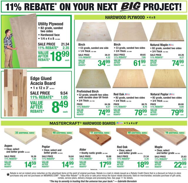 Catalogue Menards from 10/07/2026