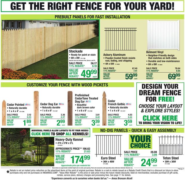 Catalogue Menards from 10/07/2026