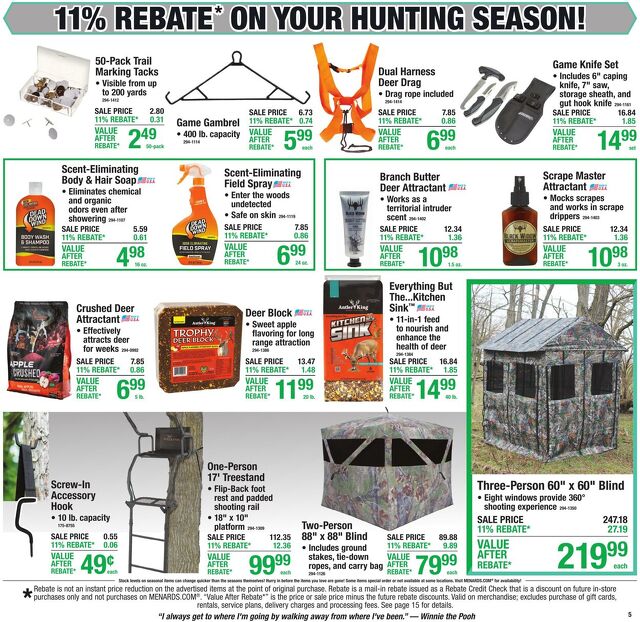 Catalogue Menards from 10/14/2026