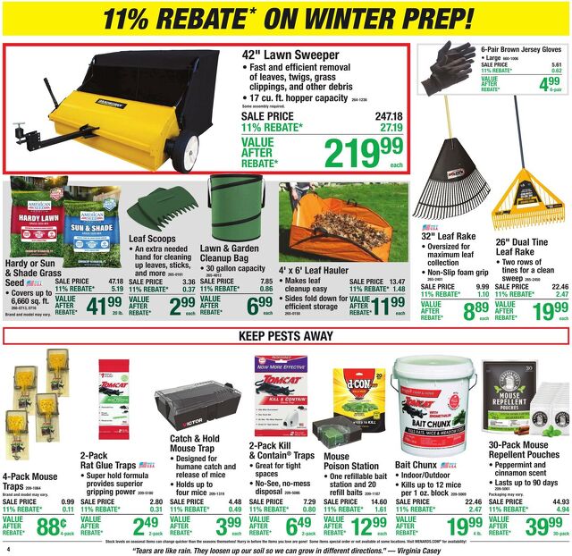 Catalogue Menards from 10/21/2026