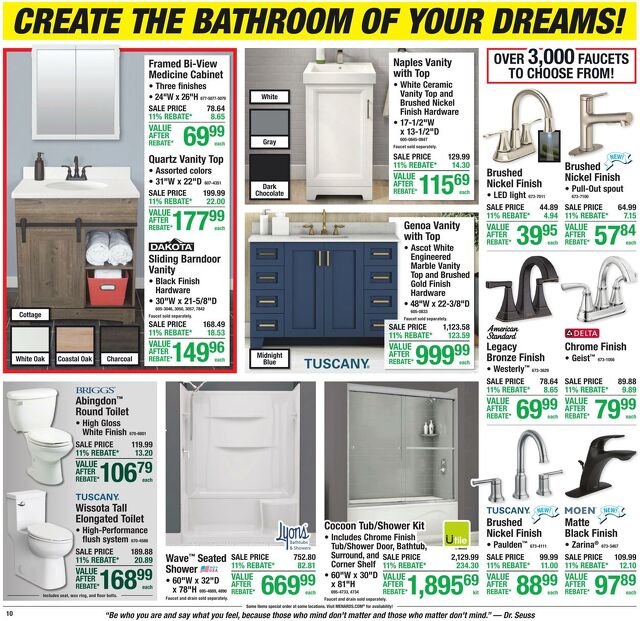 Catalogue Menards from 10/21/2026