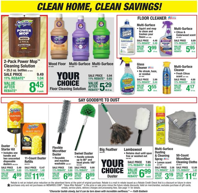 Catalogue Menards from 10/21/2026