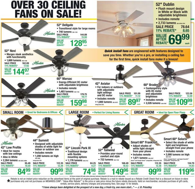 Catalogue Menards from 10/28/2026