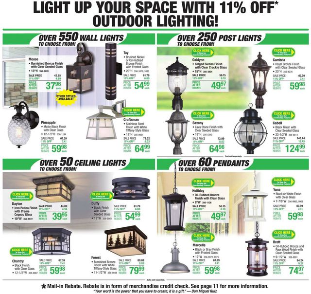 Catalogue Menards from 09/07/2023