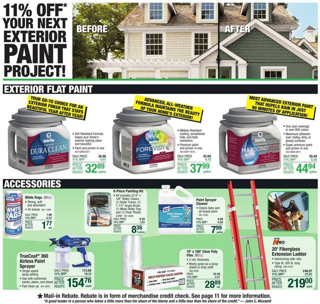 Catalogue Menards from 09/07/2023