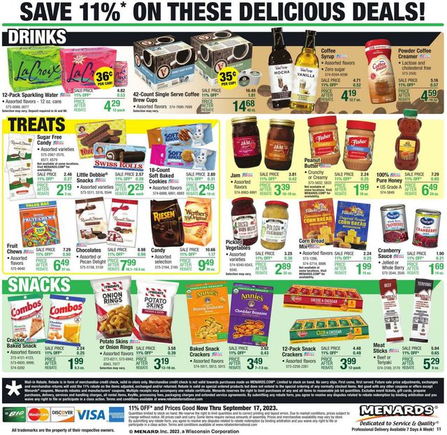 Catalogue Menards from 09/07/2023