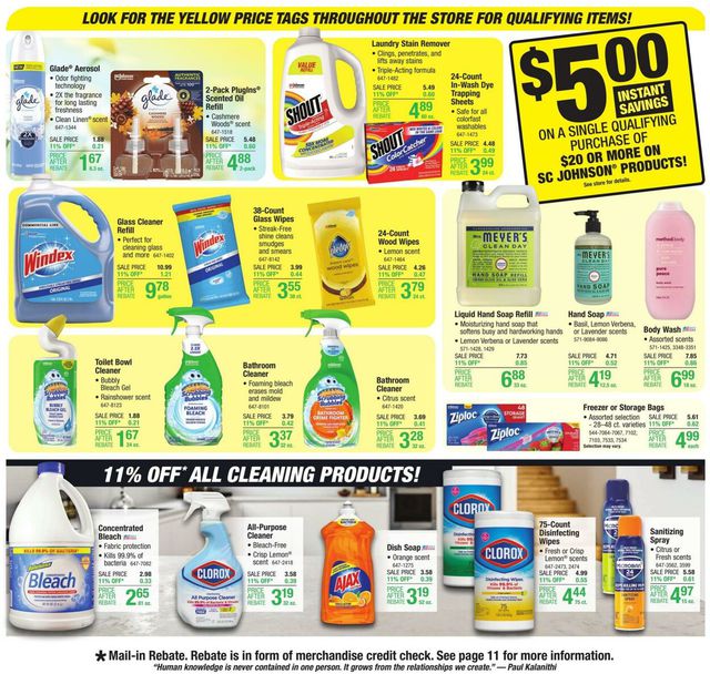 Catalogue Menards from 09/07/2023