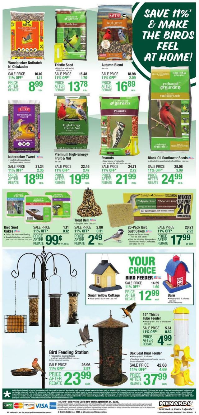 Catalogue Menards from 09/14/2023
