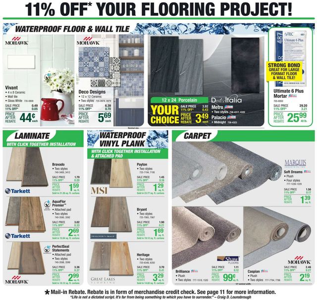 Catalogue Menards from 09/14/2023