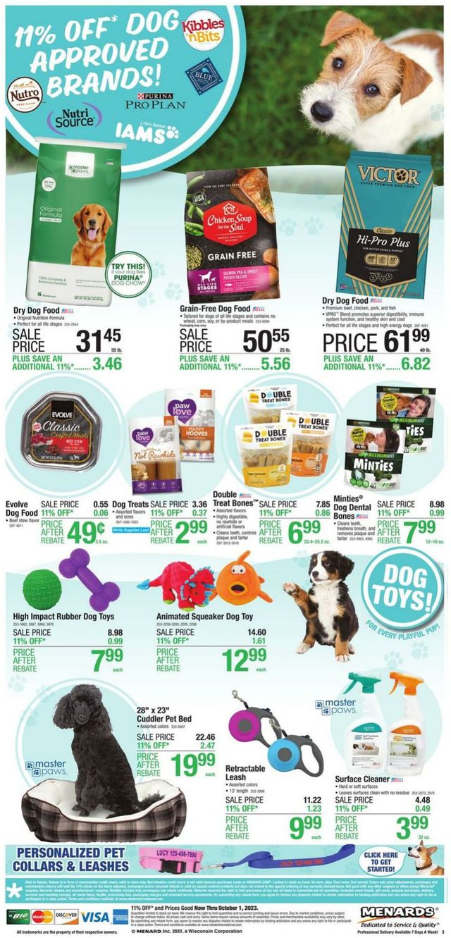 Catalogue Menards from 09/21/2023