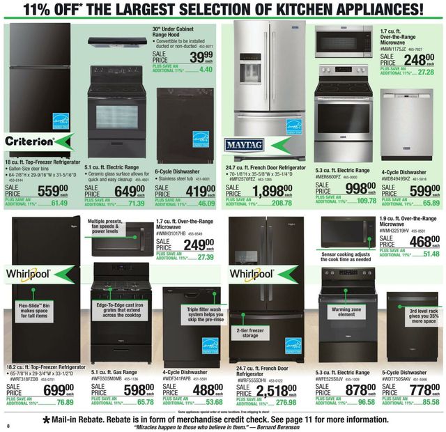Catalogue Menards from 09/21/2023