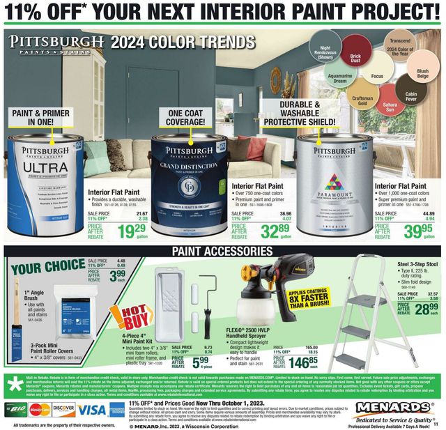 Catalogue Menards from 09/21/2023