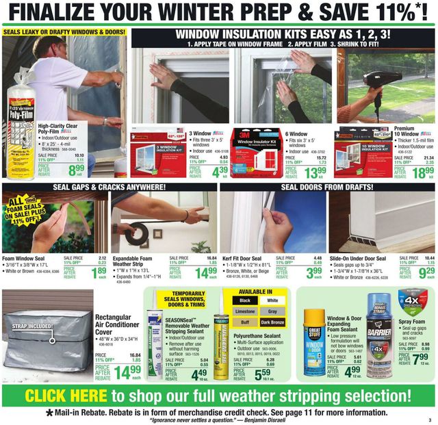 Catalogue Menards from 09/28/2023