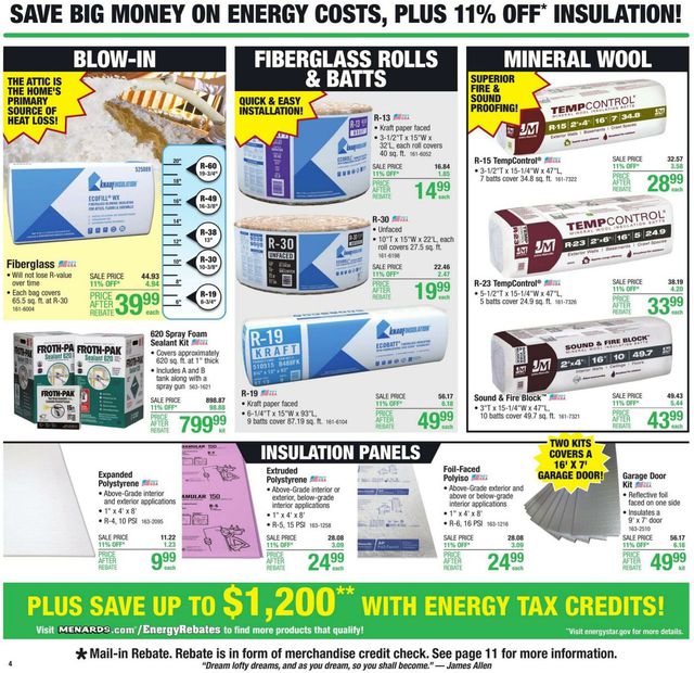 Catalogue Menards from 09/28/2023