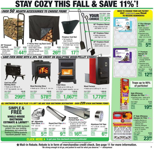 Catalogue Menards from 09/28/2023