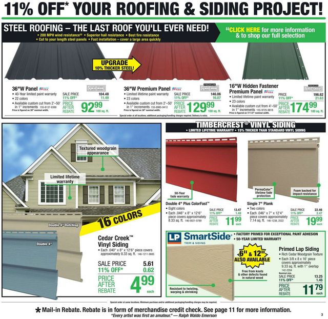 Catalogue Menards from 10/05/2023