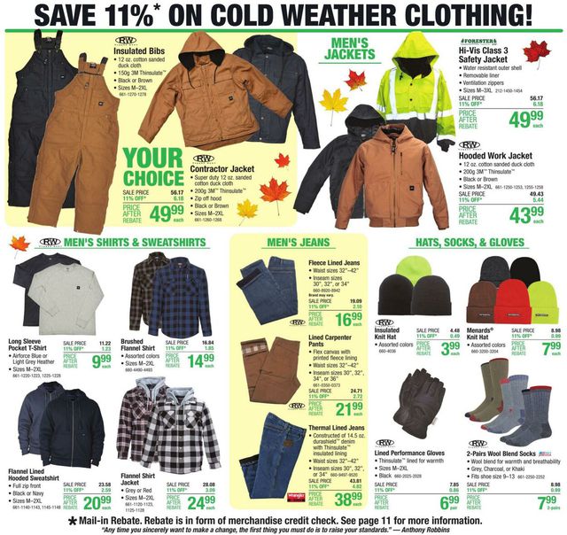 Catalogue Menards from 10/19/2023