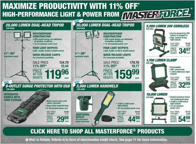 Catalogue Menards from 11/16/2023