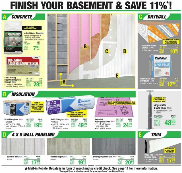 Catalogue Menards from 11/16/2023