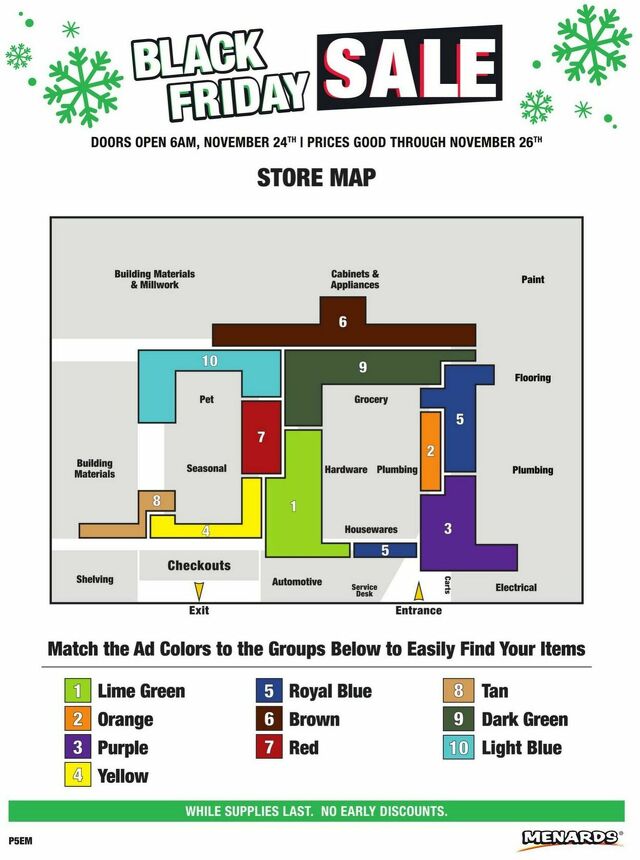 Catalogue Menards from 11/24/2023