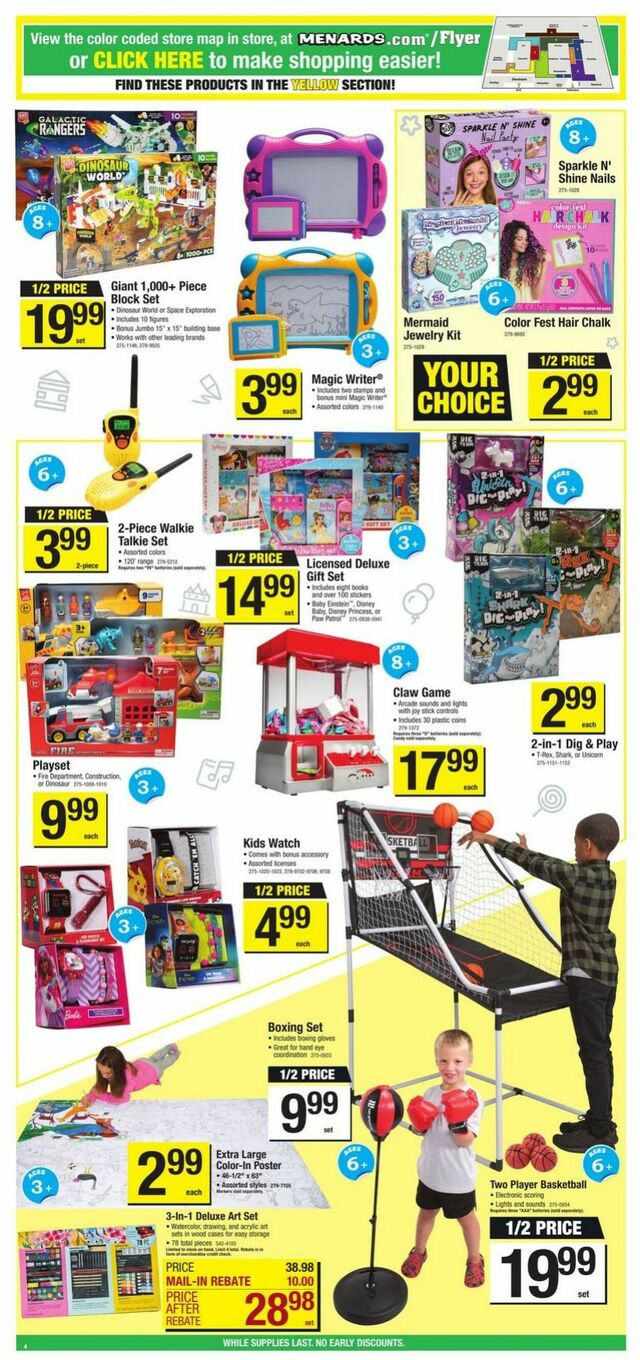 Catalogue Menards from 11/24/2023