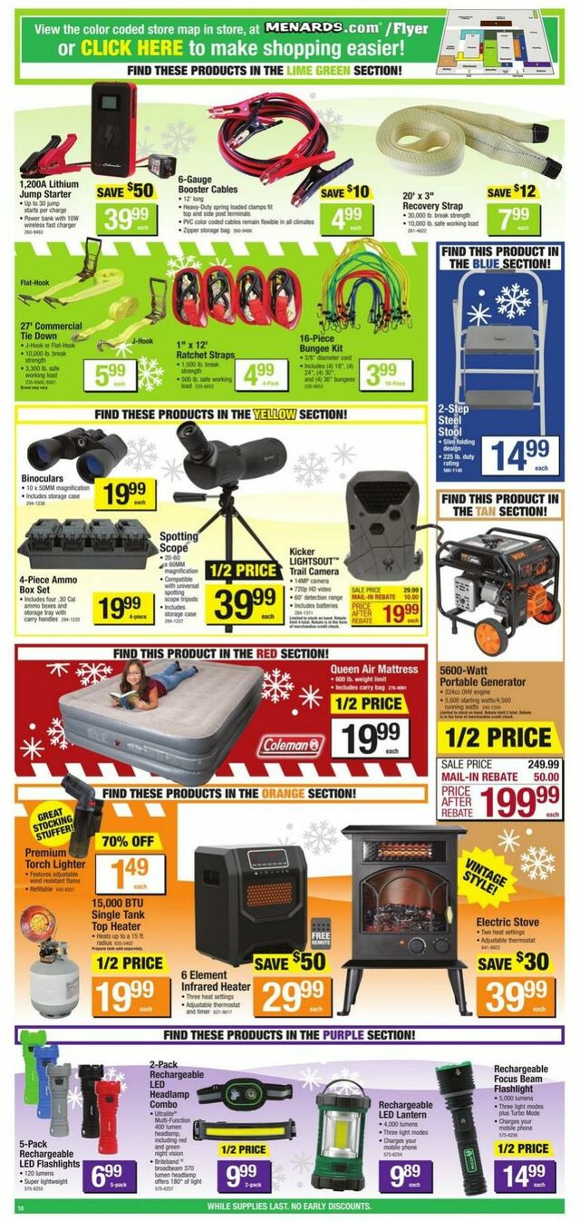 Catalogue Menards from 11/24/2023