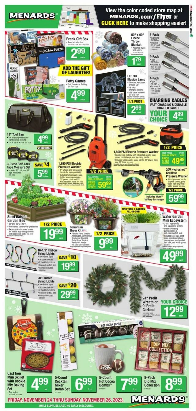 Catalogue Menards from 11/24/2023