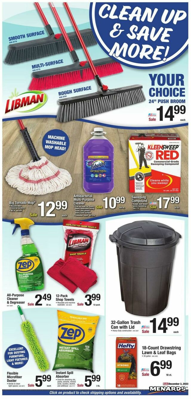 Catalogue Menards from 11/24/2023