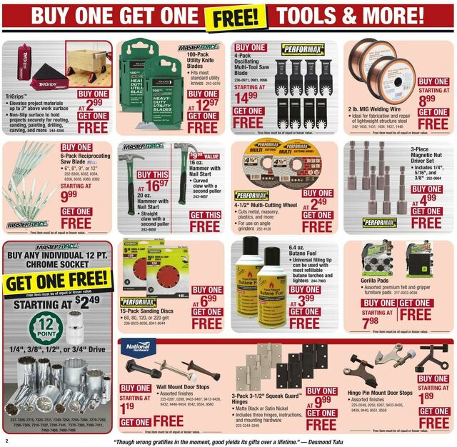 Catalogue Menards from 11/24/2023