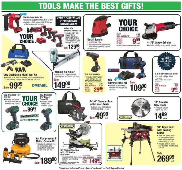 Catalogue Menards from 11/24/2023