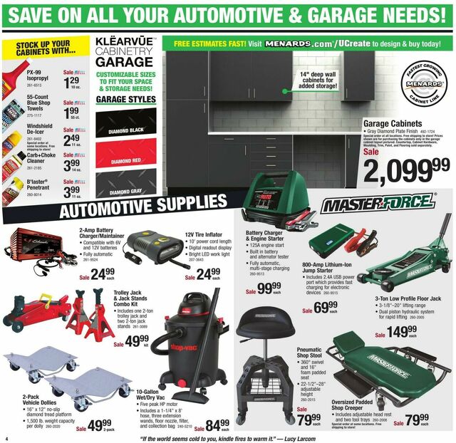 Catalogue Menards from 11/24/2023