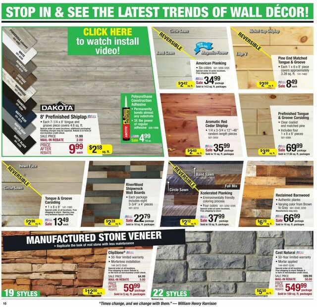 Catalogue Menards from 11/24/2023