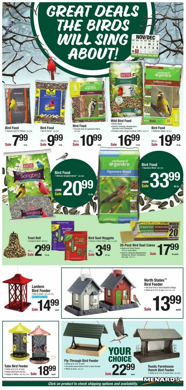 Catalogue Menards from 11/30/2023